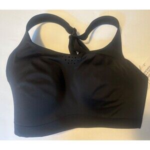 NWT ATHLETA Phenomena Bra B-DD 32C-32D-32DD Black Adjustable Straps